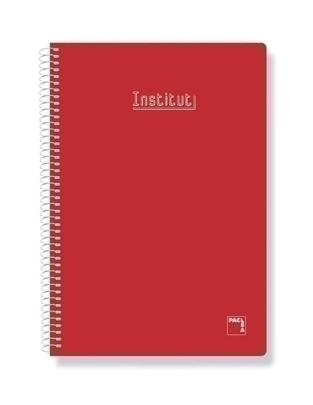 BLOCK PACSA XTRA Fº 80h MM ROJO - Pack de 5 unidades